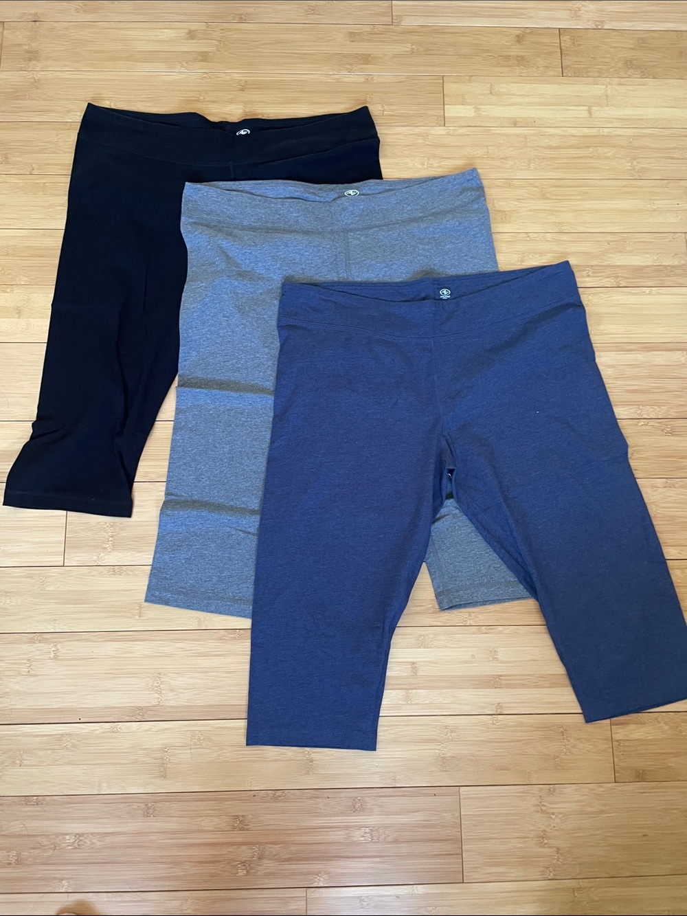 Athletic Works 3 Pairs Slim Leg Capri Leggings XXL size 20